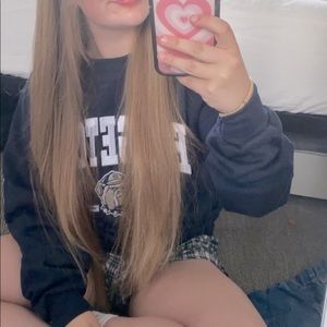 Georgetown Washington dc college sweatshirt crewneck size medium worn once